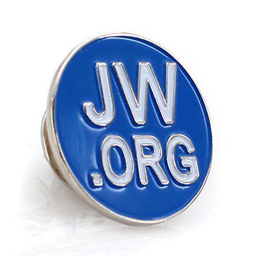 Jw.org Logo - Jehovah Witness 4 Round Blue Lapel Pin.org