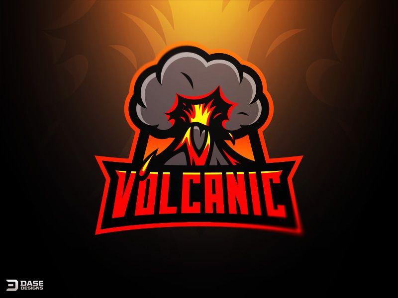 Volcano Logo - Volcano Esports Logo