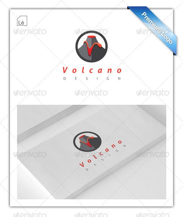 Volcano Logo - Letter V Logo - Volcano Logo - V Company Logo by LogoElite ...