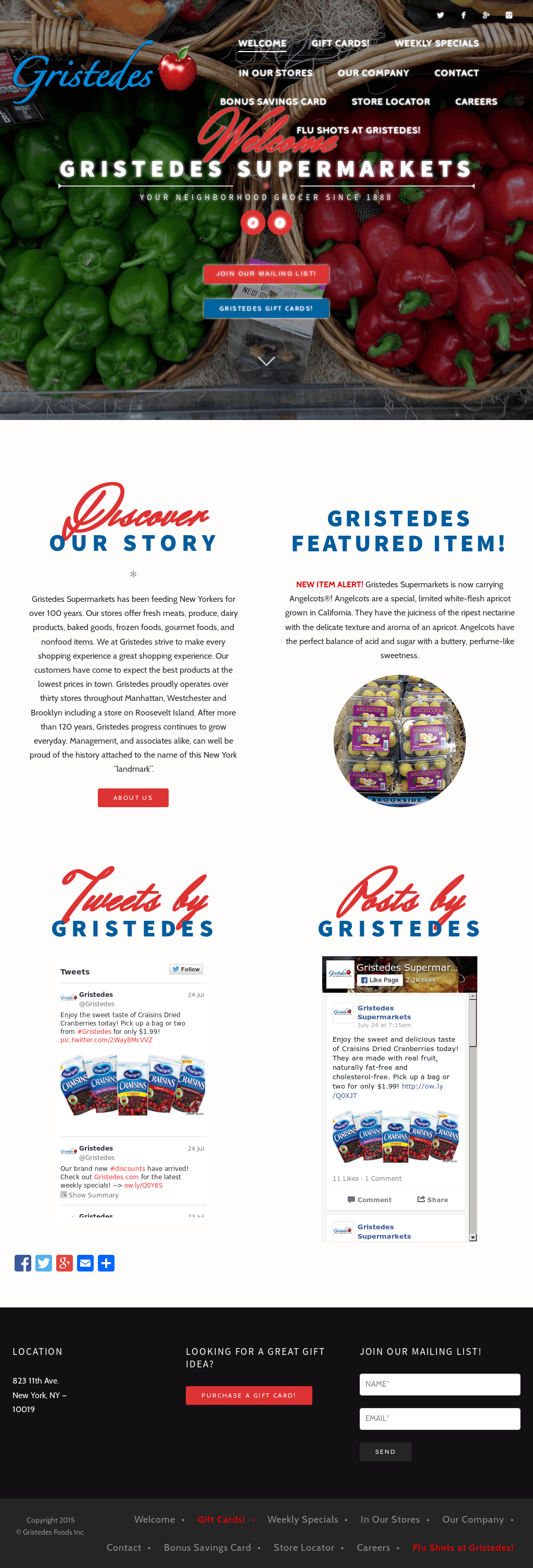 Gristedes Logo - Gristede's Competitors, Revenue and Employees - Owler Company Profile