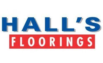 Halls Logo - Hall's Flooring Wood Carpet And Flooring, Derbyshire