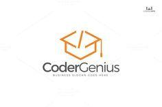 Coder Logo - Best Coders of Tmrw image. Boas, Boss, Business entrepreneur