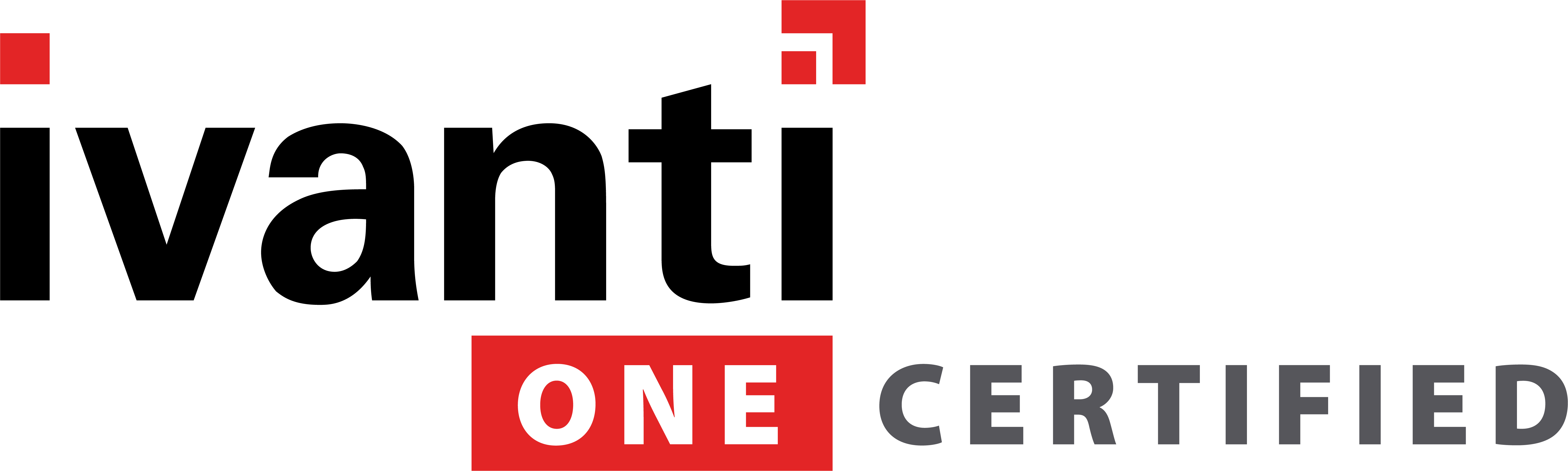 Ivanti Logo - Ivanti_One_Certified Rgb