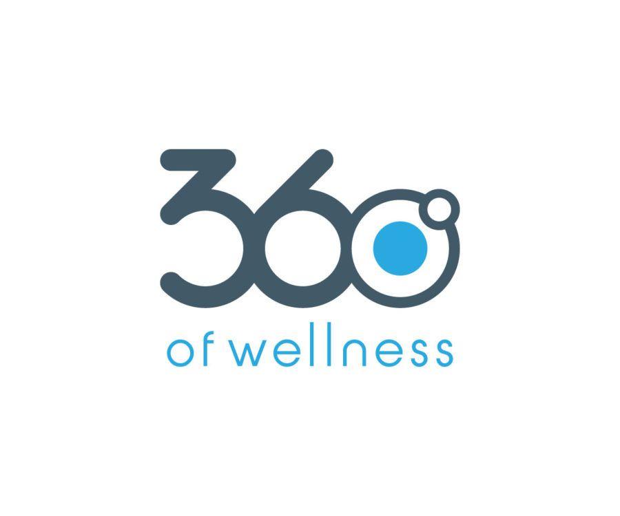 360 Logo - Reverie Media. 360 Degrees of Wellness Logo