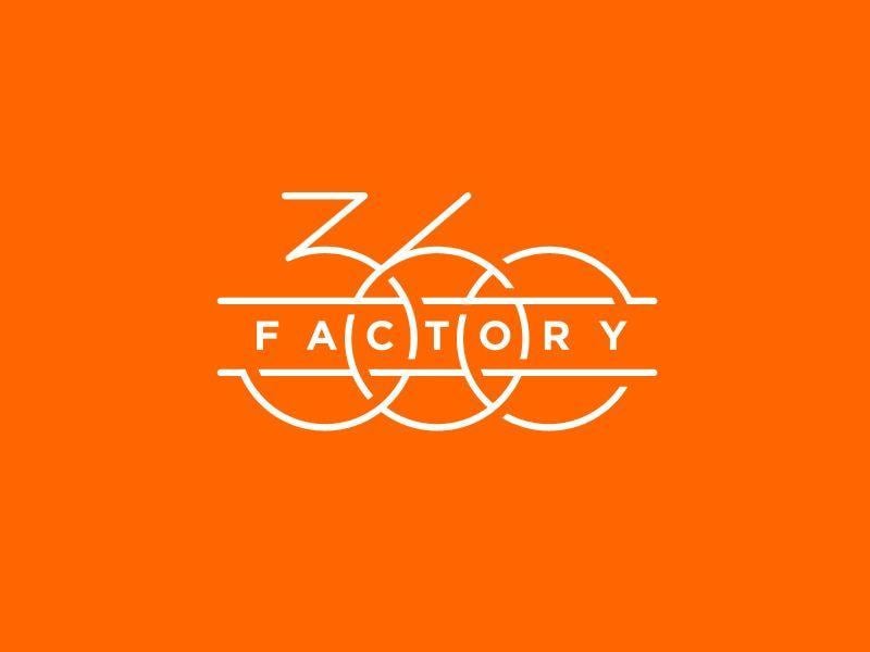 360 Logo - Factory 360 Logo. Miami. Logos, Logo design, Branding