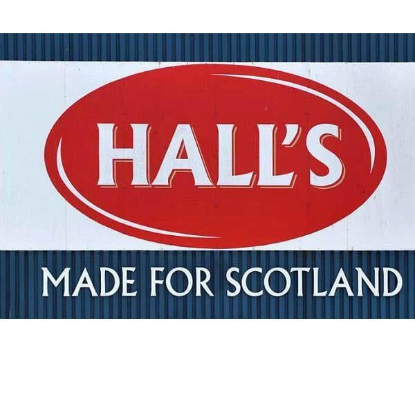 Halls Logo - Halls Haggis 48x170g