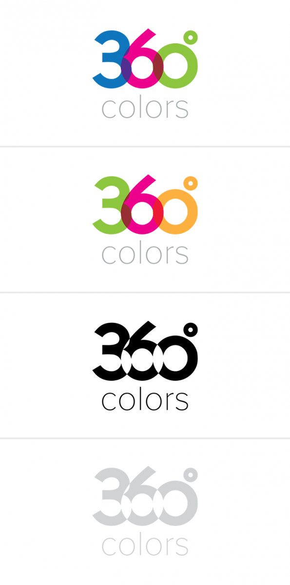 360 Logo - 360 Colors Logo For Sale! | Creative Logo Design | Logos, Creative ...