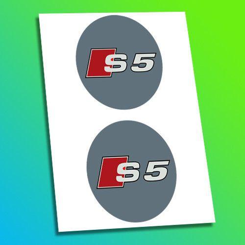 S5 Logo - Audi S5 Logo Rounded Racing Car Vehicle Race Racing Decal Stickers ...