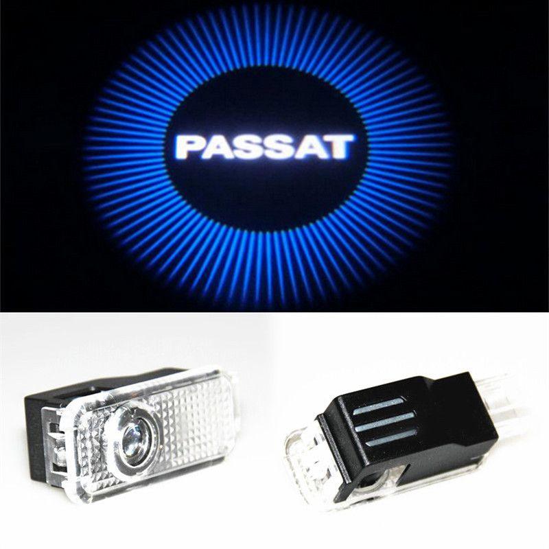 Passat Logo - US $15.0. 2 X LED Door Warning Light With VW Logo Projector FOR Volkswagen VW Passat B5 B5.5 In Car Light Assembly From Automobiles & Motorcycles