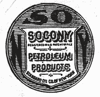 Socony Logo - Advertisement for Standard Oil of New York (SOCONY)