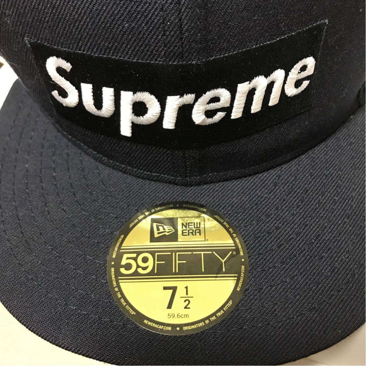 2Box Logo - Supreme RIP R.I.P New Era 7 1 2Box Logo Cap キムタク(帽子)｜売買され