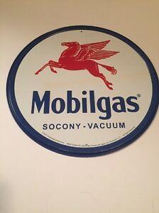 Socony Logo - MOBIL mobilgas socony vacuum 12 metal sign Pegasus gas and oil