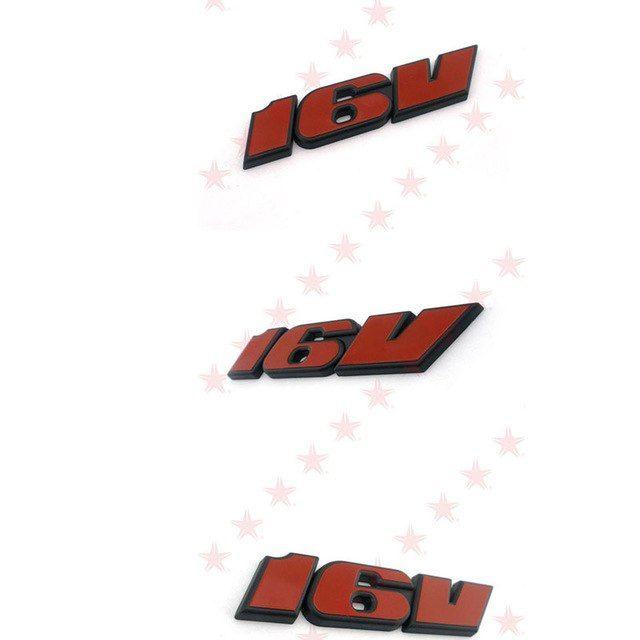 Passat Logo - US $5.6. Red Color Auto Lettering 16v Emblem Passat Badge Polo 3D Sticker Corrado Emblem Tailgate Logo In Car Stickers From Automobiles & Motorcycles