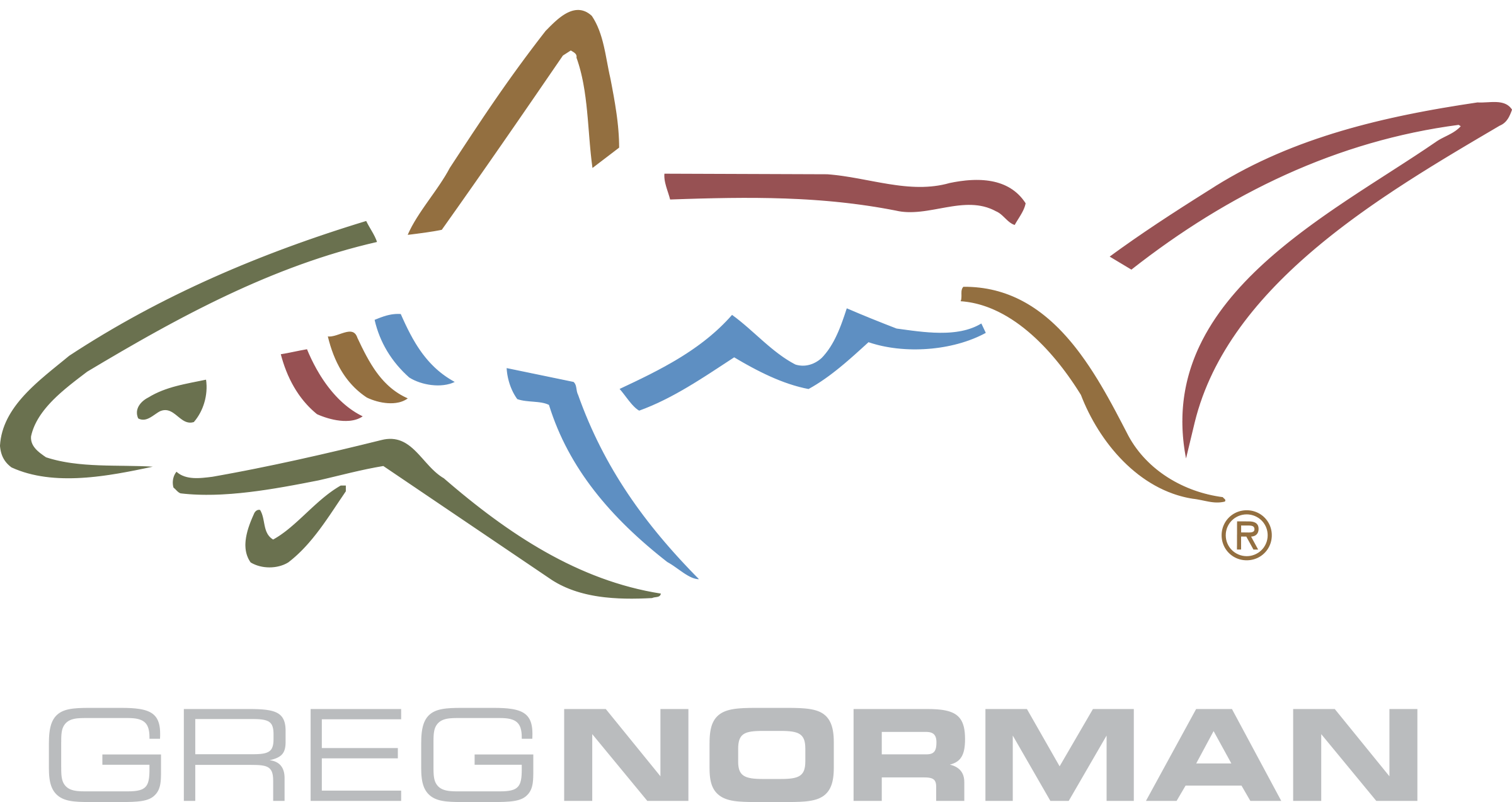 Greg Logo - Greg Norman The Shark Golf Shirts | Performance by Design