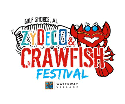 Crawdad Logo - Zydeco and Crawfish Festival Coast Arts Alliance