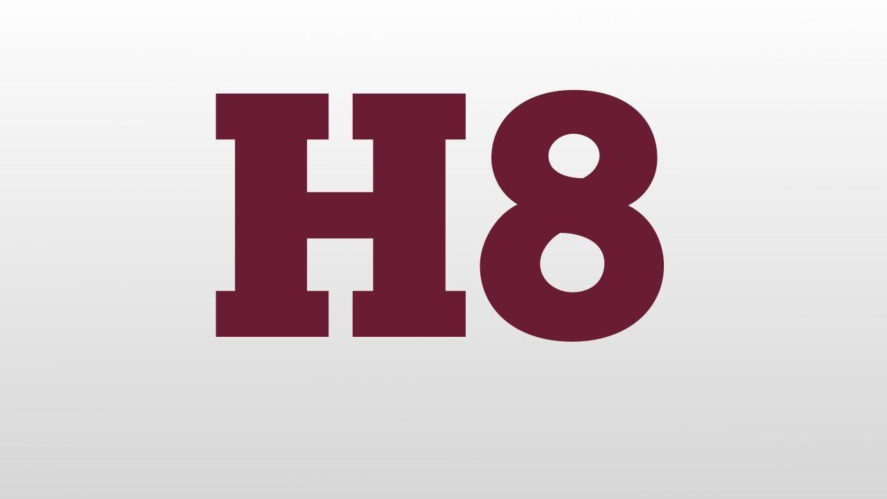 H8 Logo - H8 meaning and pronunciation - YouTube