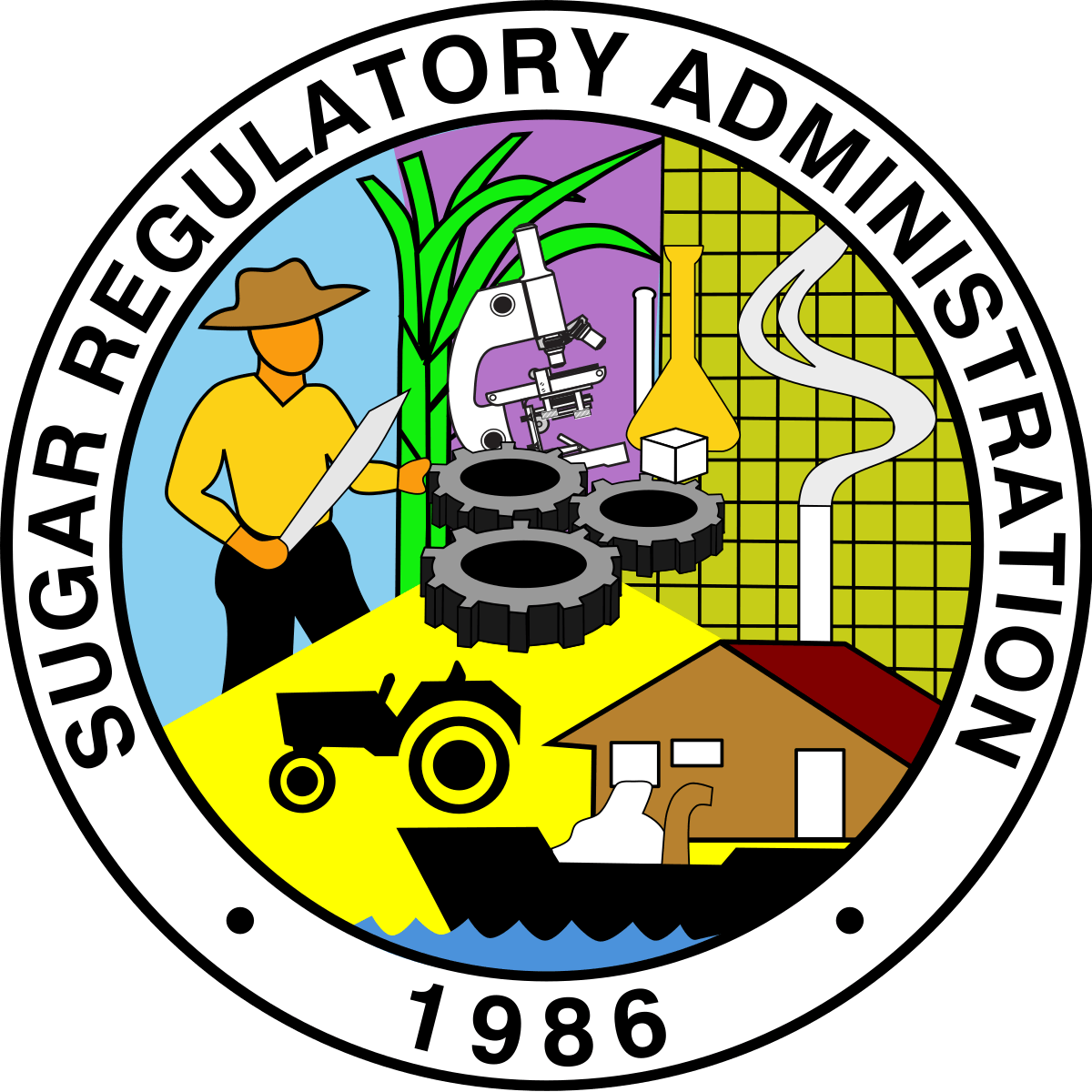The Sugar Circle Logo - Sugar Regulatory Administration