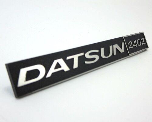 240Z Logo - Datsun 240Z Glove Box Dash Emblem! Limited Reproduction New! 31