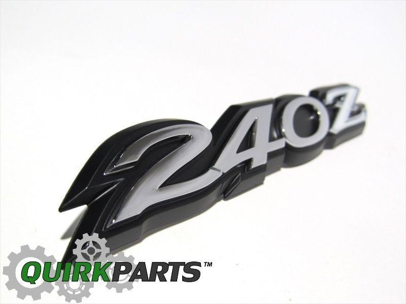 240Z Logo - Emblem 240Z. Quirk Auto Parts. Nissan, Car Parts