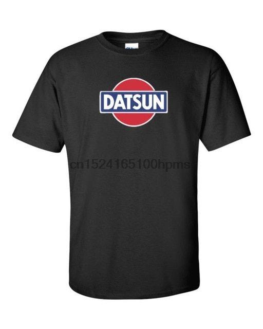 240Z Logo - Datsun Black Retro Logo T Shirt New! S 5XL Tee 240z 260z 280z ZX 510 ...