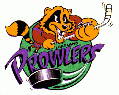 Prowlers Logo - Lakeland Prowlers hockey logo from 1995-96 at Hockeydb.com