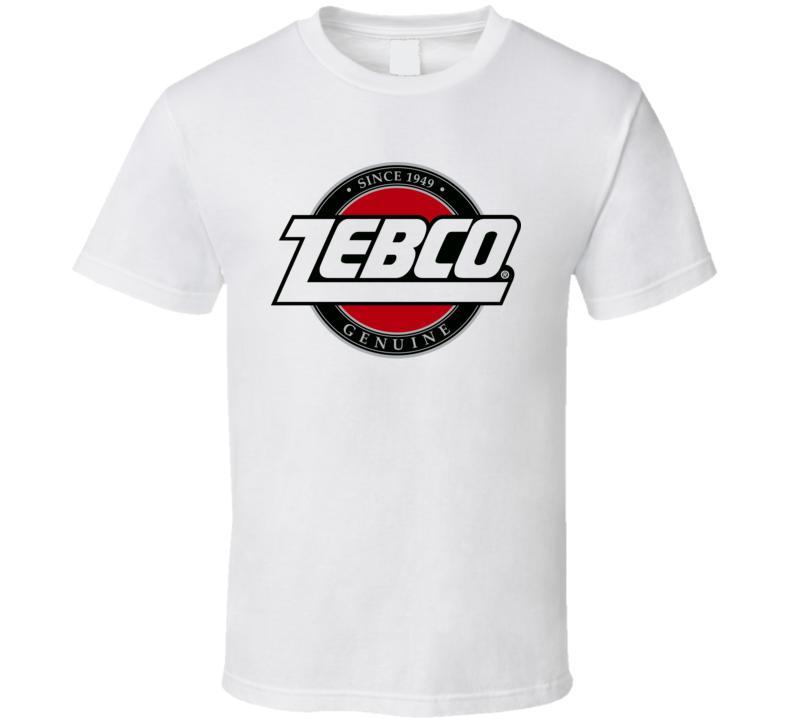Zebco Logo - Zebco Fishing Reel Repairing Tool Logo Black White Men'S Tshirt Cool ...