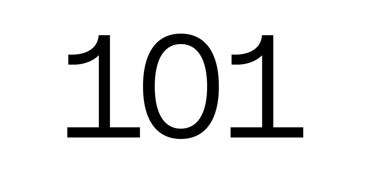 101 Logo - 101 CODING UND DESIGN