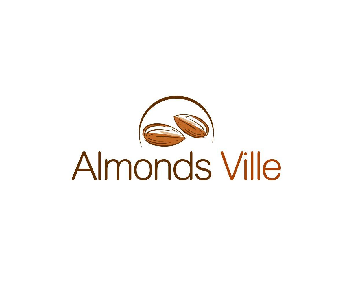 Almonds Logo - Traditional, Feminine, Industry Logo Design for Almonds Ville by Jay ...