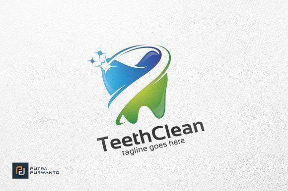 Teeth Logo - Teeth Clean / Dental - Logo Template ~ Logo Templates ~ Creative Market