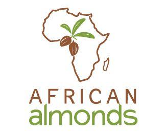 Almonds Logo - african almonds Designed