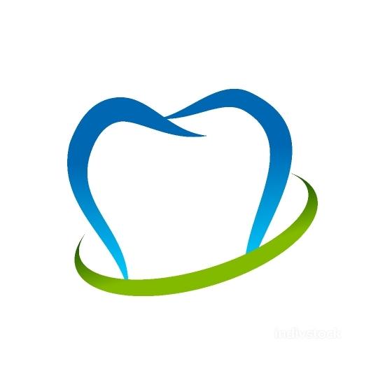 Teeth Logo - Dental Consulting Abstract Teeth Swoosh Symbol Logo Design ...