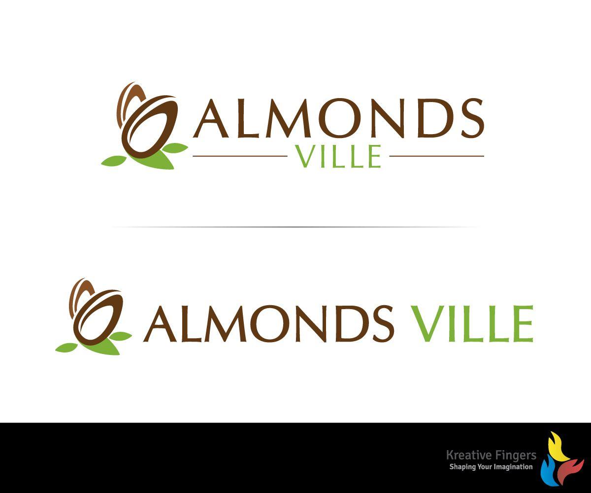 Almonds Logo - Traditional, Feminine, Industry Logo Design for Almonds Ville by ...
