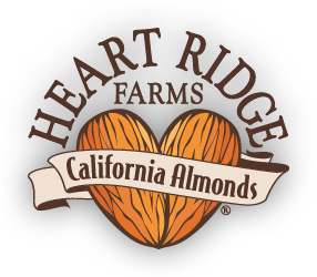 Almonds Logo - Heart Ridge Farms. You're going to love our almonds!