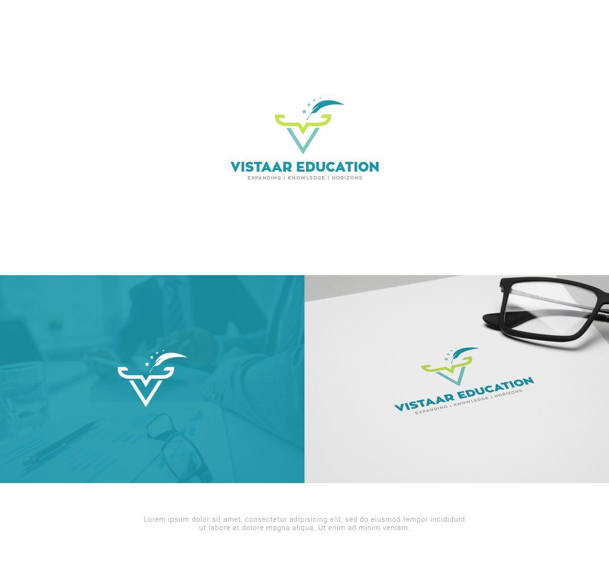 Vistar Logo - Vistar education Logo Design #logo #logodesign #brandlogo #rab ...