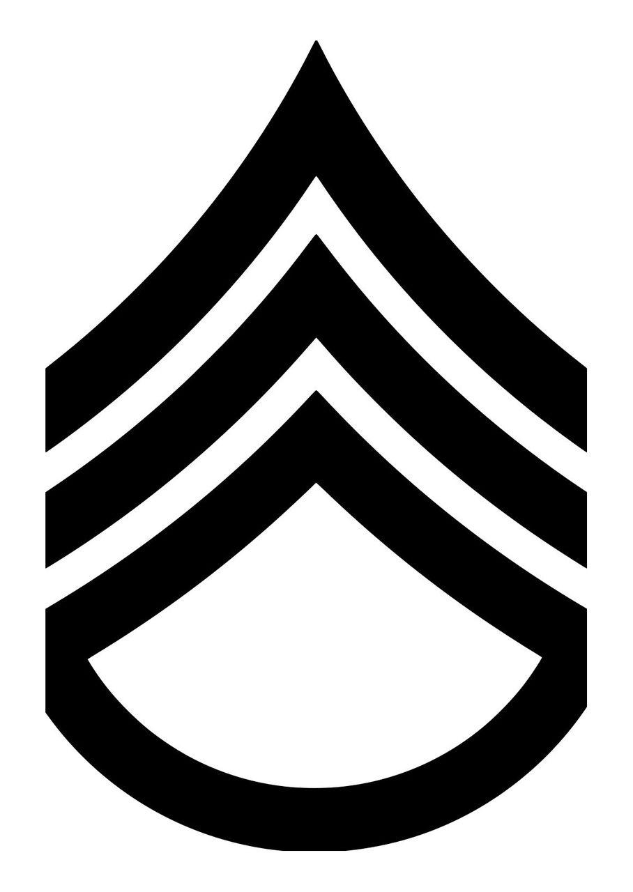 Sergeant Logo - US Army E6 Staff Sergeant Insignia 5