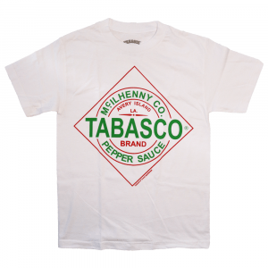 Tabasco Logo - TABASCO® White T-shirt with Diamond Logo