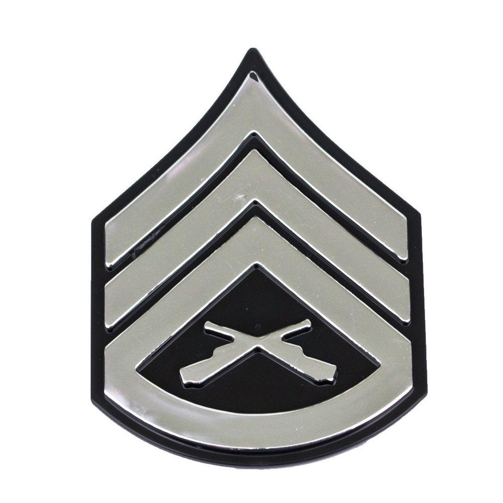 Sergeant Logo - Staff Sergeant Rank Auto Emblem