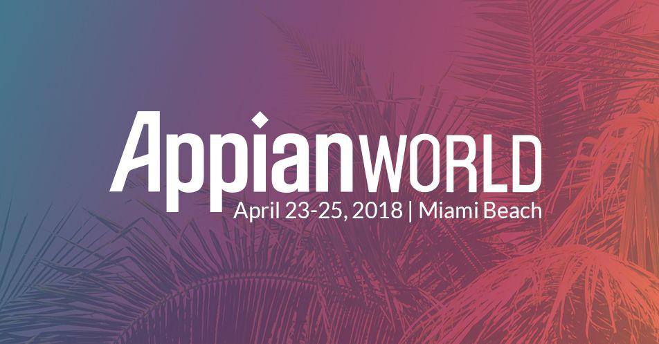 Appian Logo - Appian World 2018 Recap: Touched