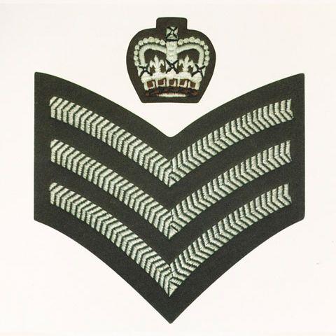 Sergeant Logo - British Army ranks. National Army Museum