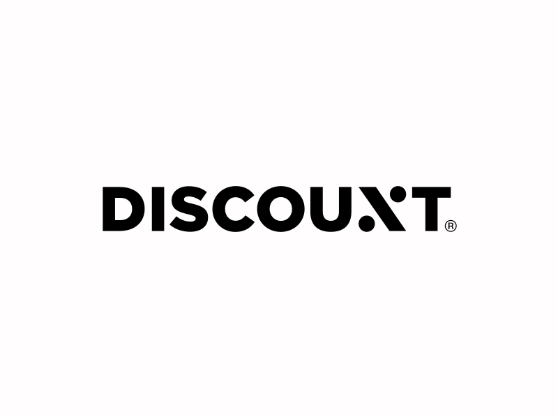 Discount Logo - Discount Logo Design by Paulius Kairevicius | Dribbble | Dribbble