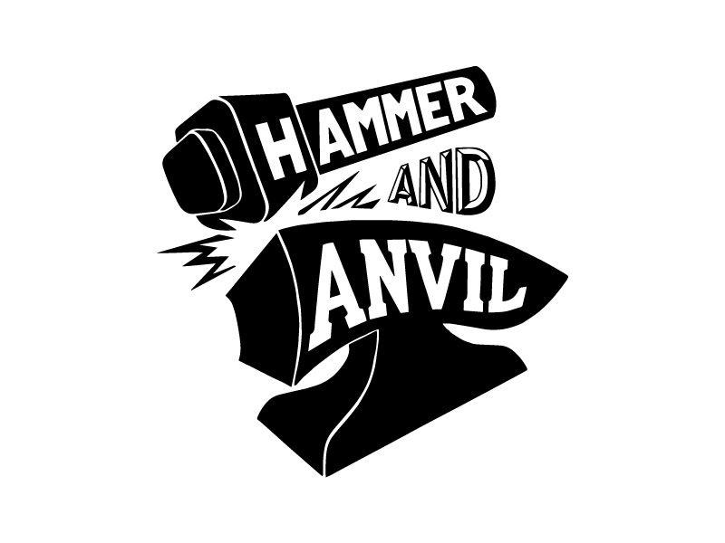 Anvil Logo - Hammer And Anvil Logo by Andreas Michael Varnavides | Dribbble ...