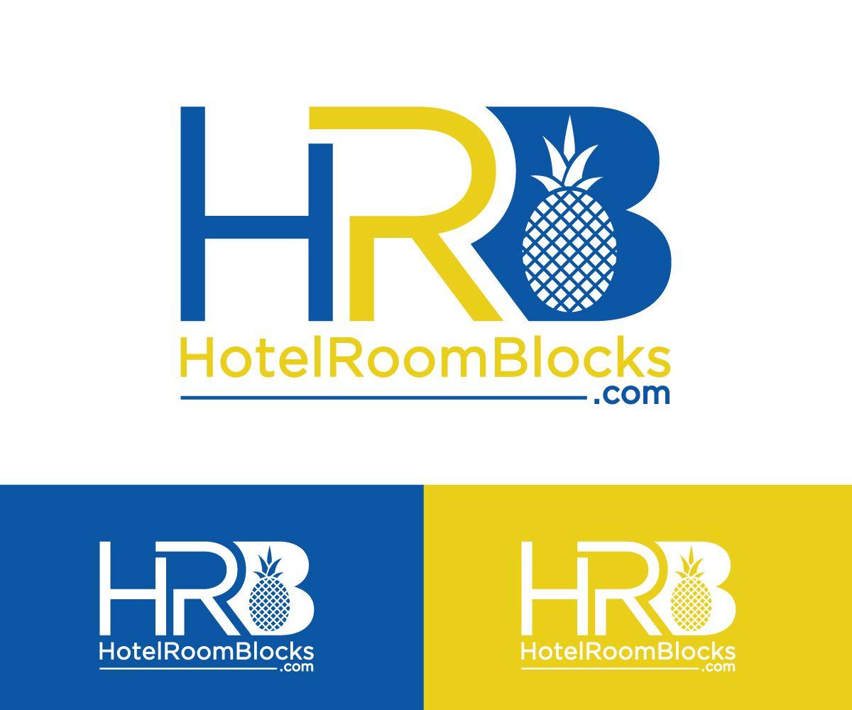 HRB Logo - Modern, Elegant, Travel Industry Logo Design for HRB HotelRoomBlocks ...
