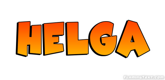 Helga Logo - Helga Logo | Free Name Design Tool from Flaming Text
