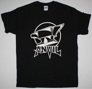 Anvil Logo - ANVIL ON ANVIL LOGO SPEED THRASH METAL EXCITER RAVEN RIOT NEW BLACK