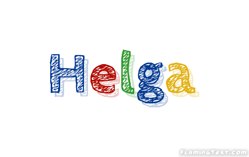 Helga Logo - Helga Logo | Free Name Design Tool from Flaming Text