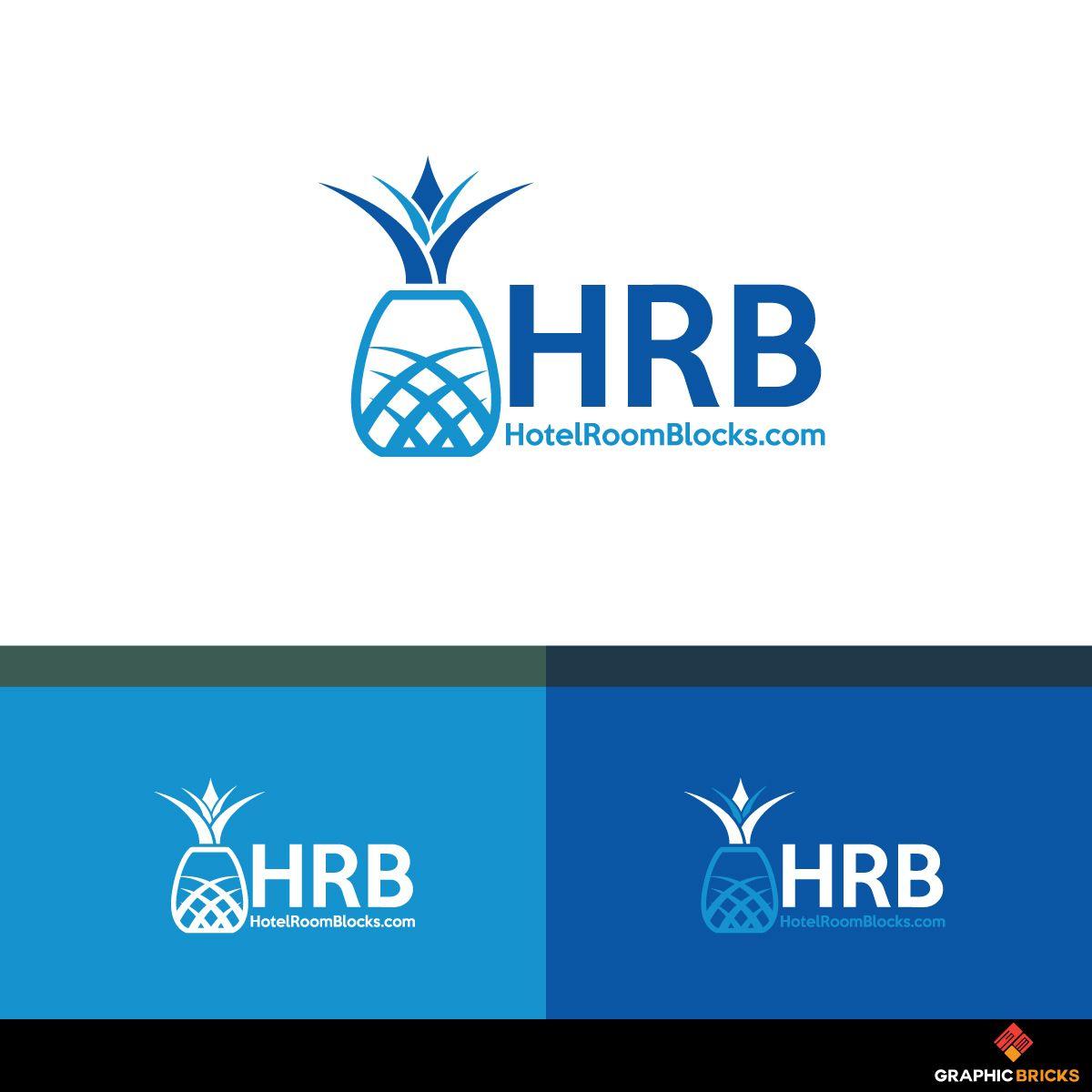 HRB Logo - Modern, Elegant, Travel Industry Logo Design for HRB HotelRoomBlocks