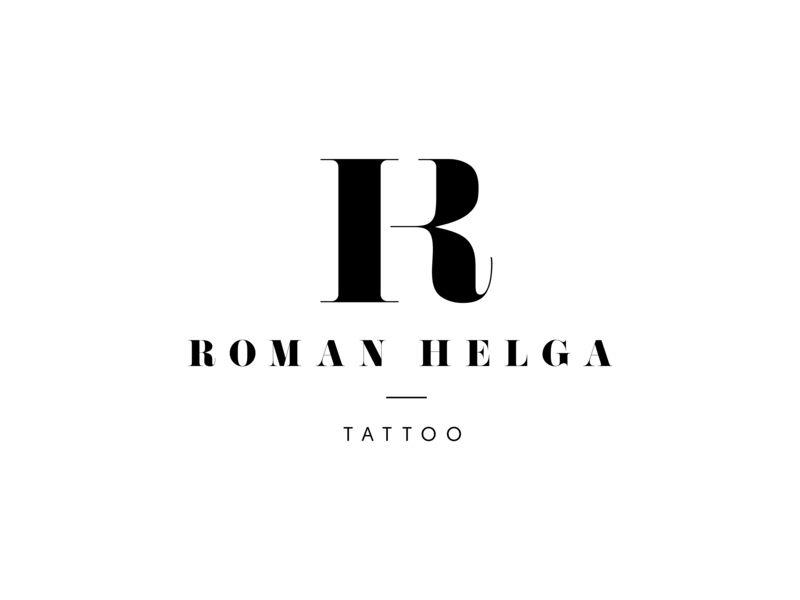 Helga Logo - Logo design for Roman Helga Tattoo Artist