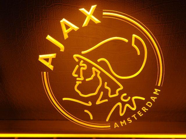 Ajax Logo - AJAX 3D CLUB LOGO LED VERLICHTING DISPLAY | Americanshop