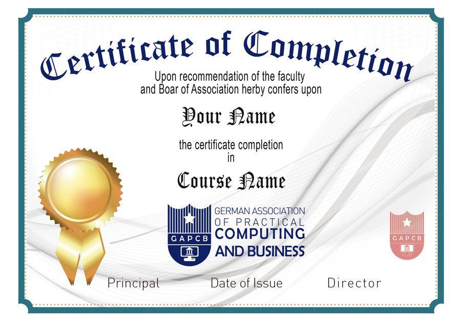 Certificate Logo - Entry by mabdulmanan for Design Logo Certificate and Letter Head