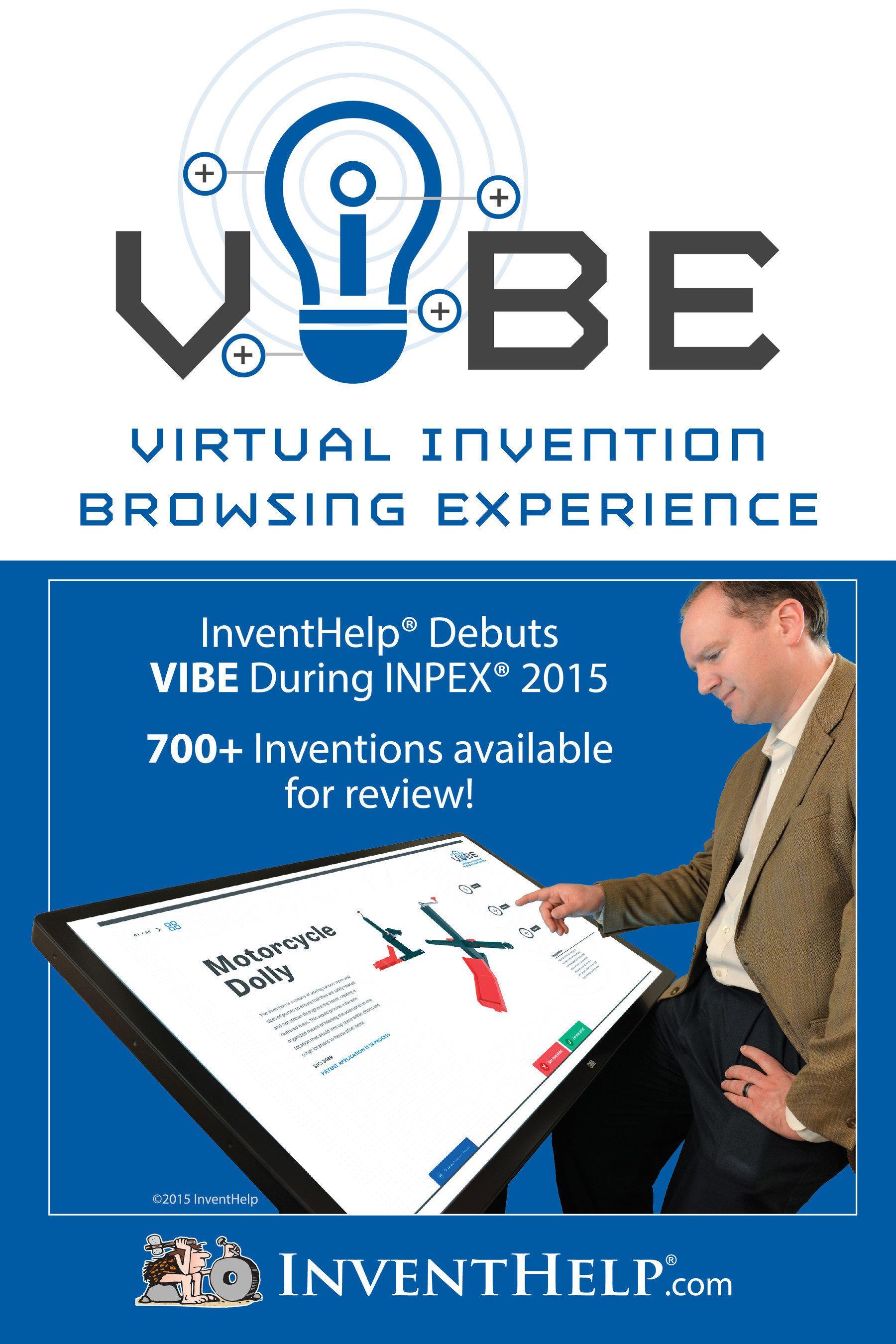 InventHelp Logo - InventHelp® Debuts VIBE Virtual Invention Browsing Experience At
